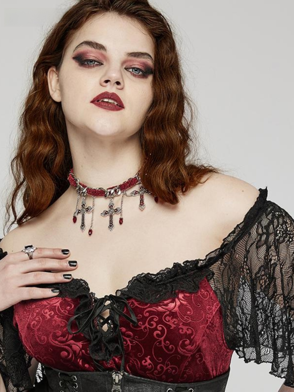 Crossfit Accessories - Gothic Revival Women's Slim Fit Cross