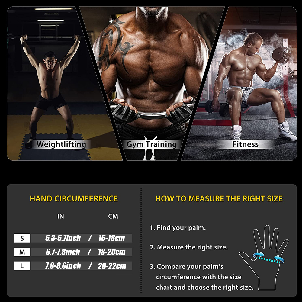 Fitness Gloves with Wrist Supp - Crossfit Fitness Gear incelemesi ve fiyatı