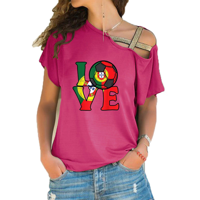 Women Loose Slash Neck T Shirt - Crossfit Accessories incelemesi ve fiyatı