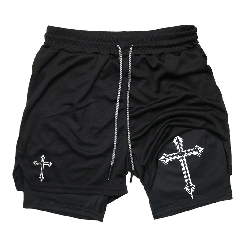 Cross Print 2-in-1 Workout Run - Crossfit Fitness Gear incelemesi ve fiyatı