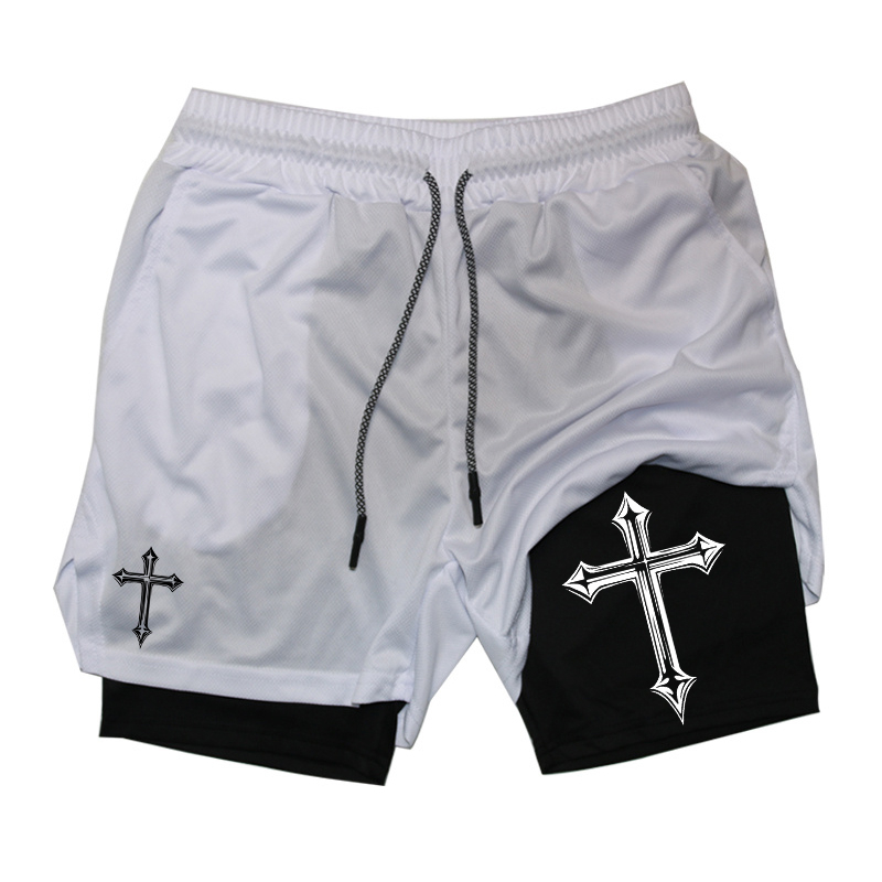 Cross Print 2-in-1 Workout Run - Crossfit Fitness Gear incelemesi ve fiyatı