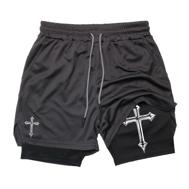 Cross Print 2-in-1 Workout Run - Crossfit Fitness Gear incelemesi ve fiyatı