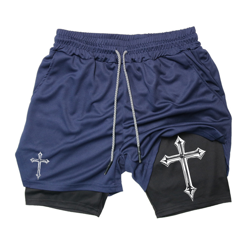 Cross Print 2-in-1 Workout Run - Crossfit Fitness Gear incelemesi ve fiyatı