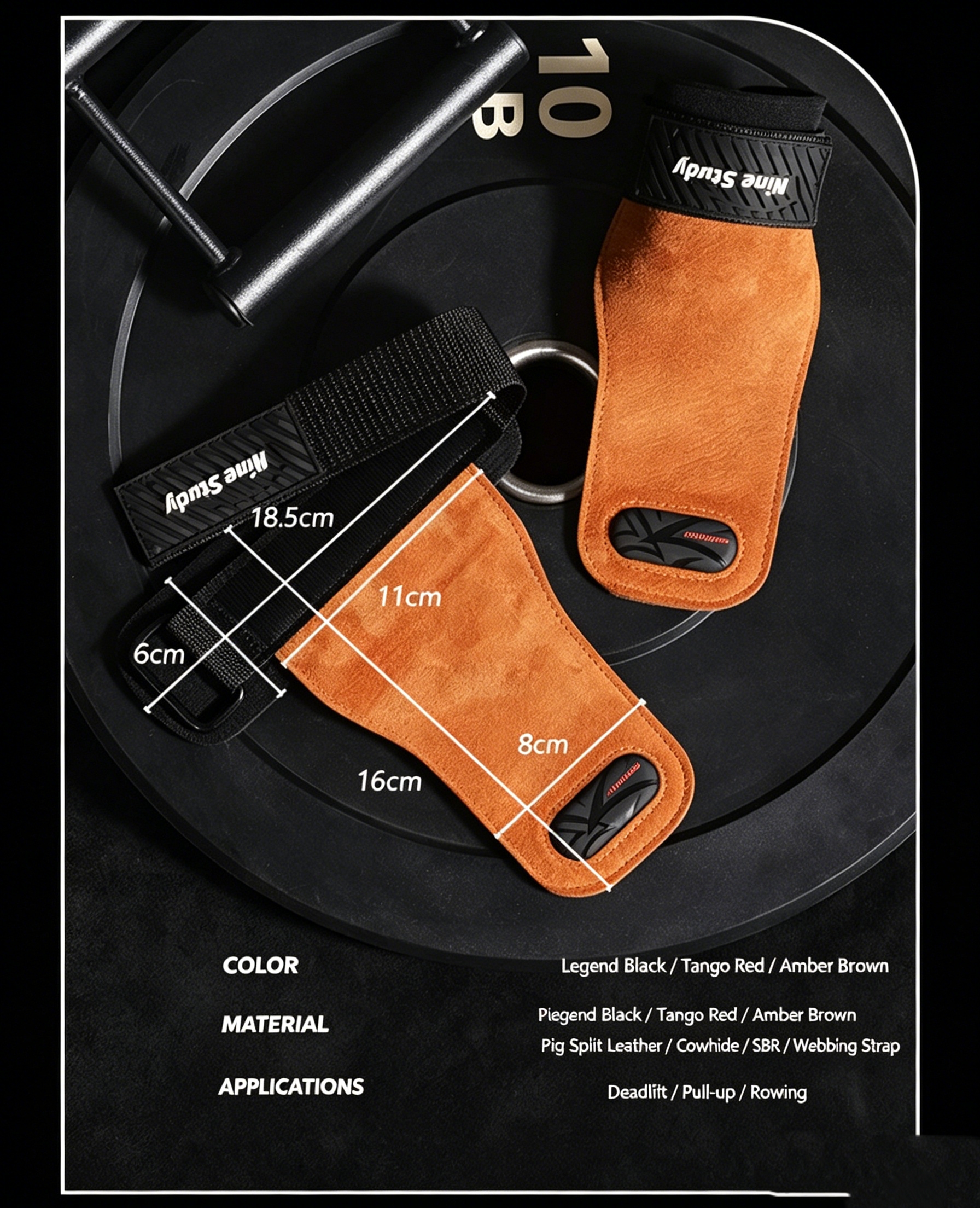 Cowhide Gym Grips Gloves Weigh - Crossfit Equipment incelemesi ve fiyatı
